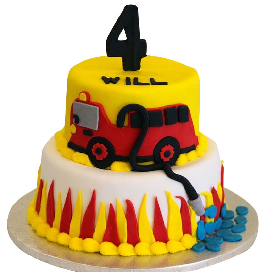 Fireman Cake