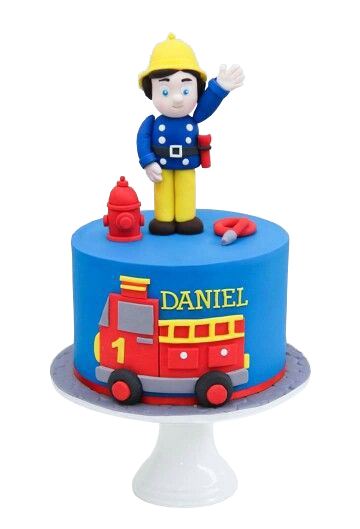 Fireman sam cake