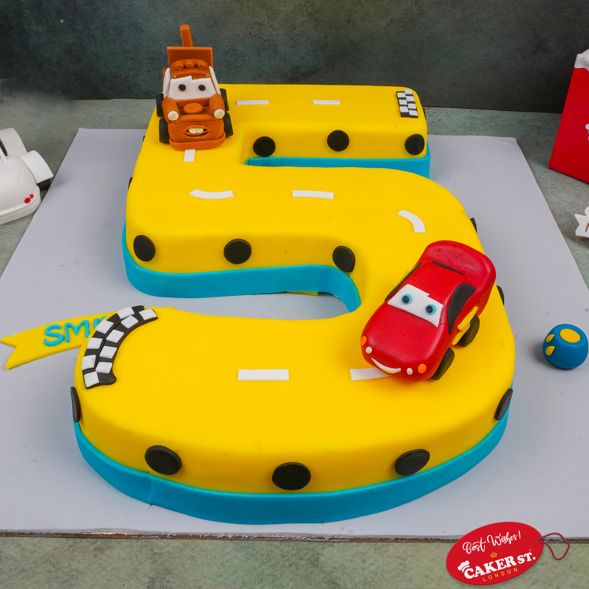 Five-mcqueen Racer Cake