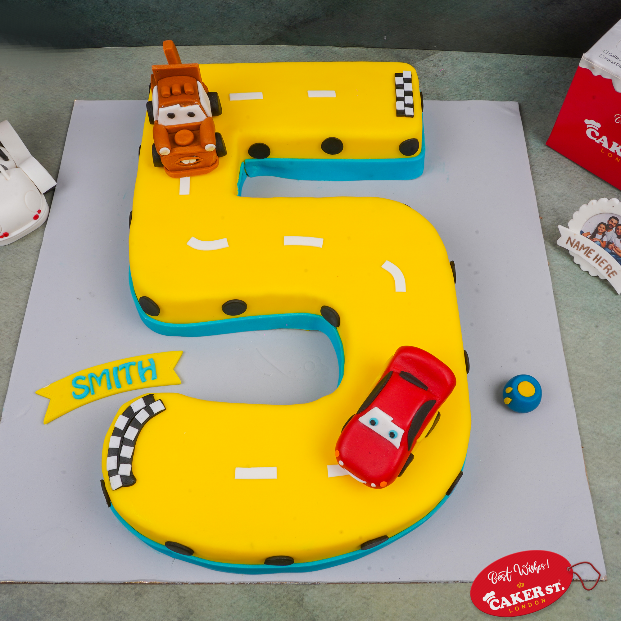 Five-mcqueen Racer Cake