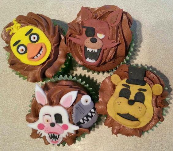 FNAF Themed  Cupcakes