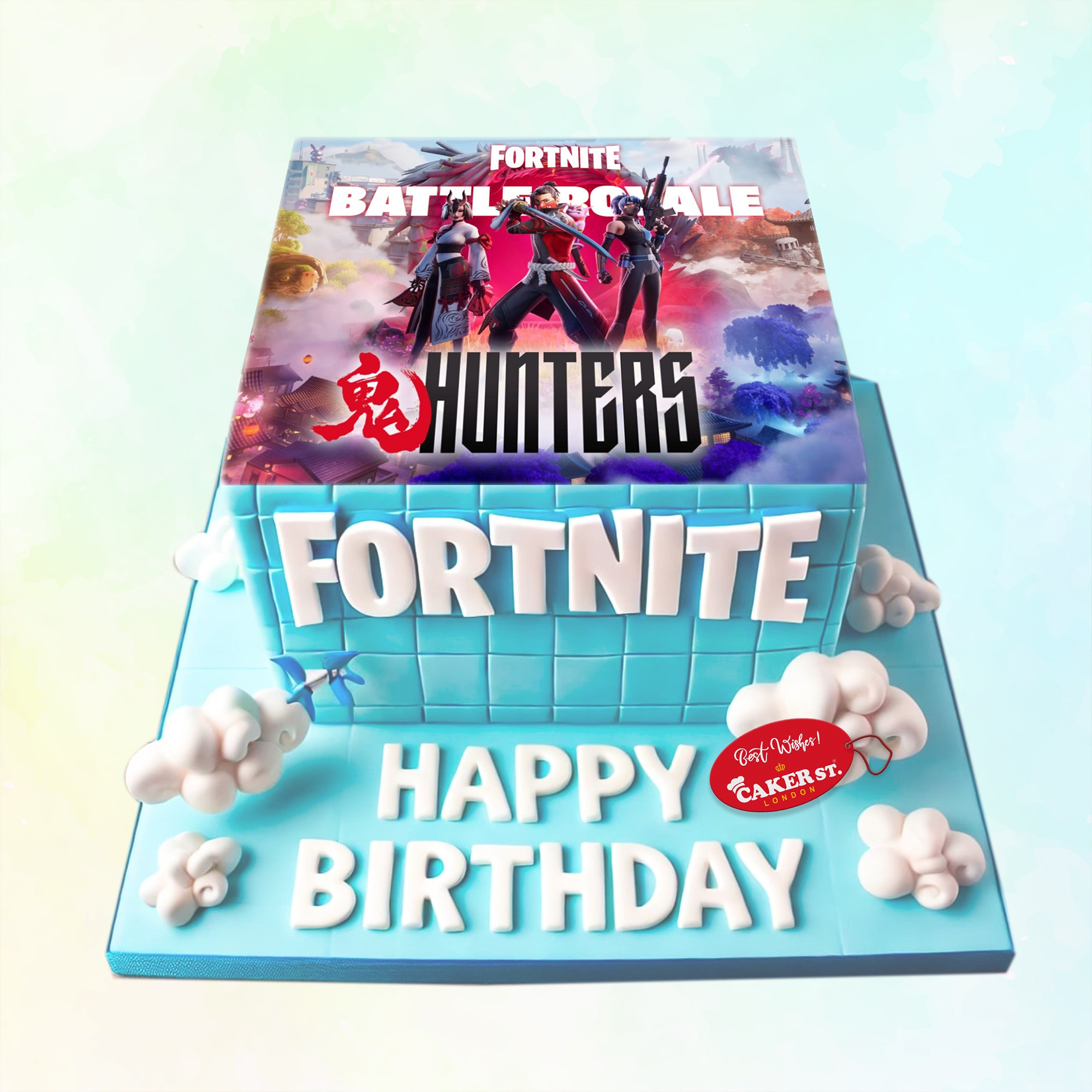 Fortnite  Photo Birthday Cake