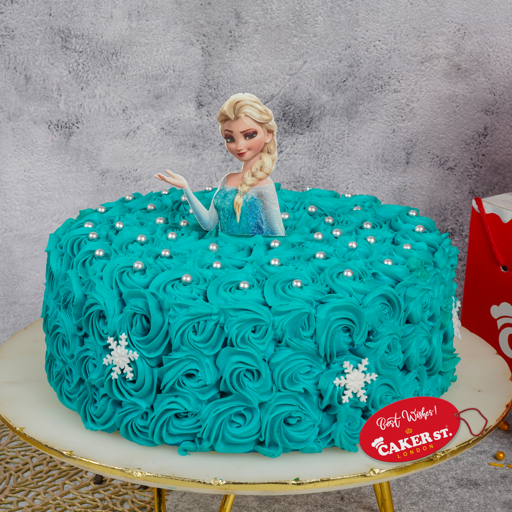 Frozen Blossoms Cake