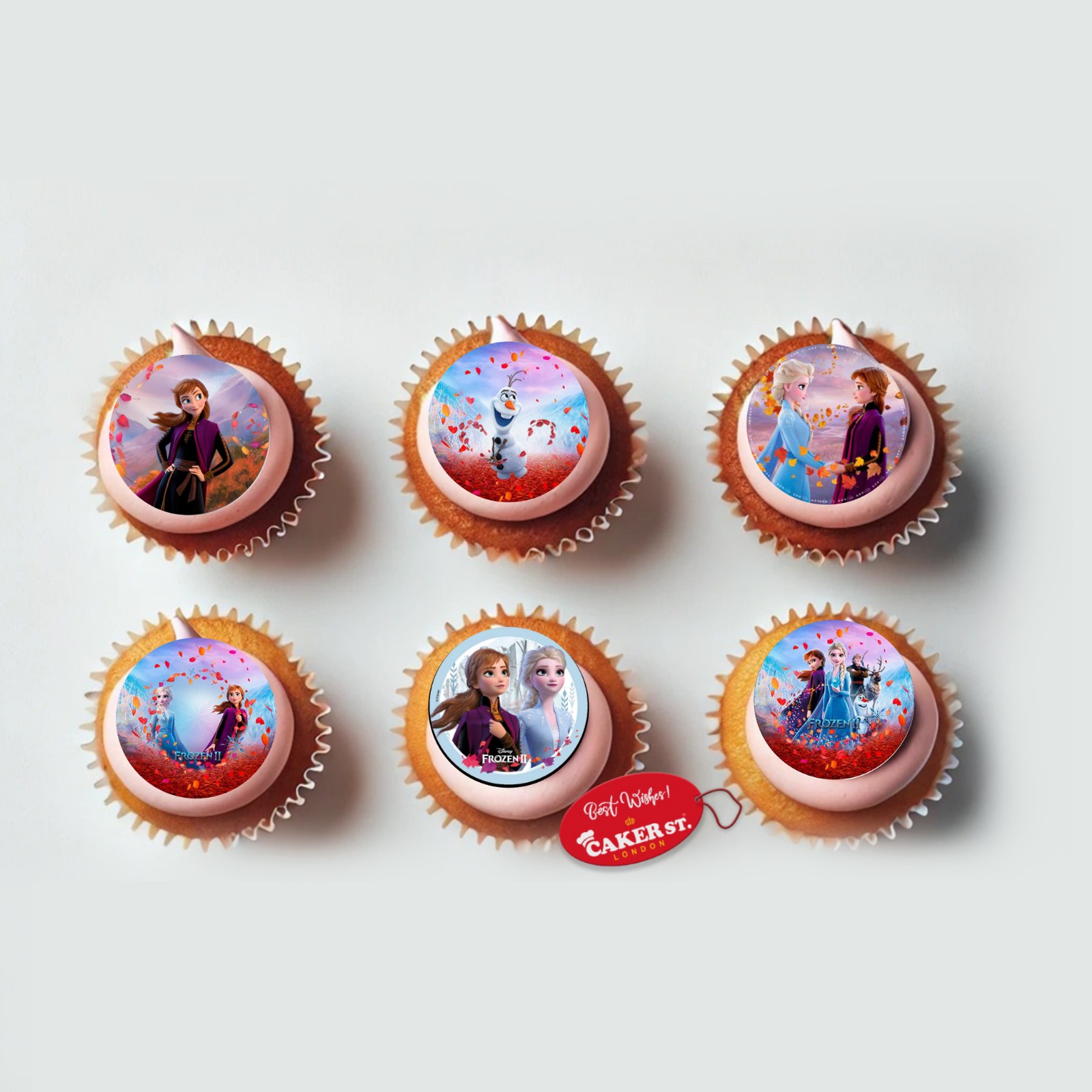 Frozen Theme Cupcakes