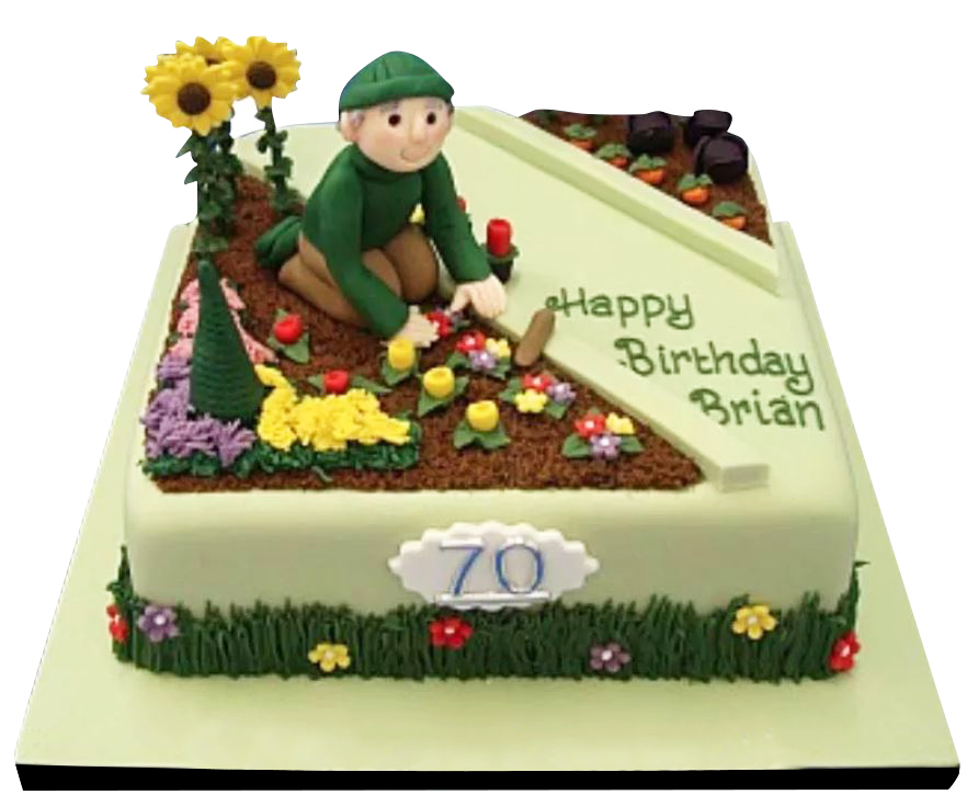 Gardening cake