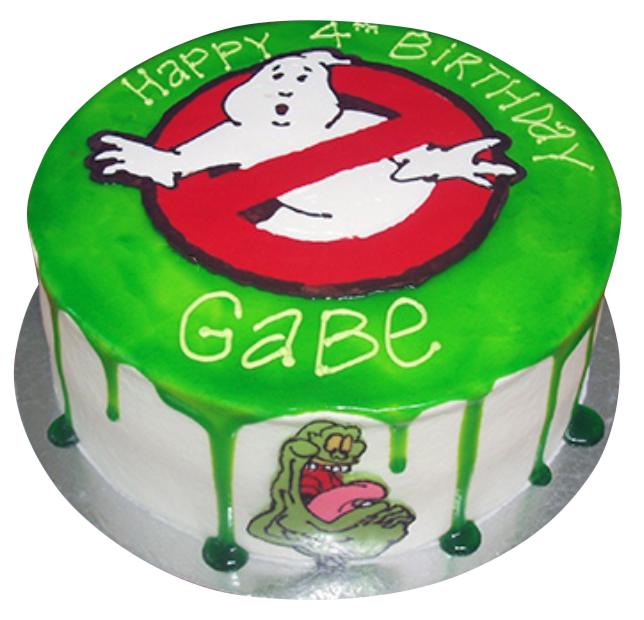 Ghostbusters cake