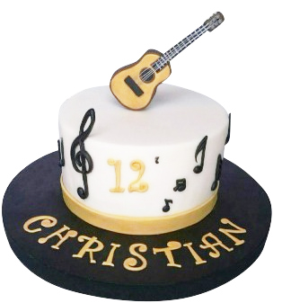 Guitar Cake