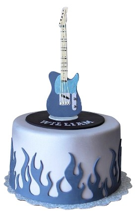 Guitar Cake