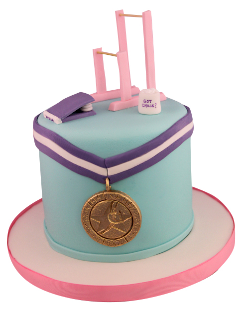 Gymnast cake