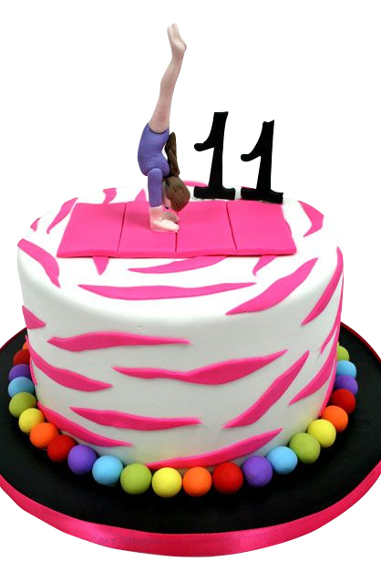 Gymnastics cake - le' Bakery Sensual