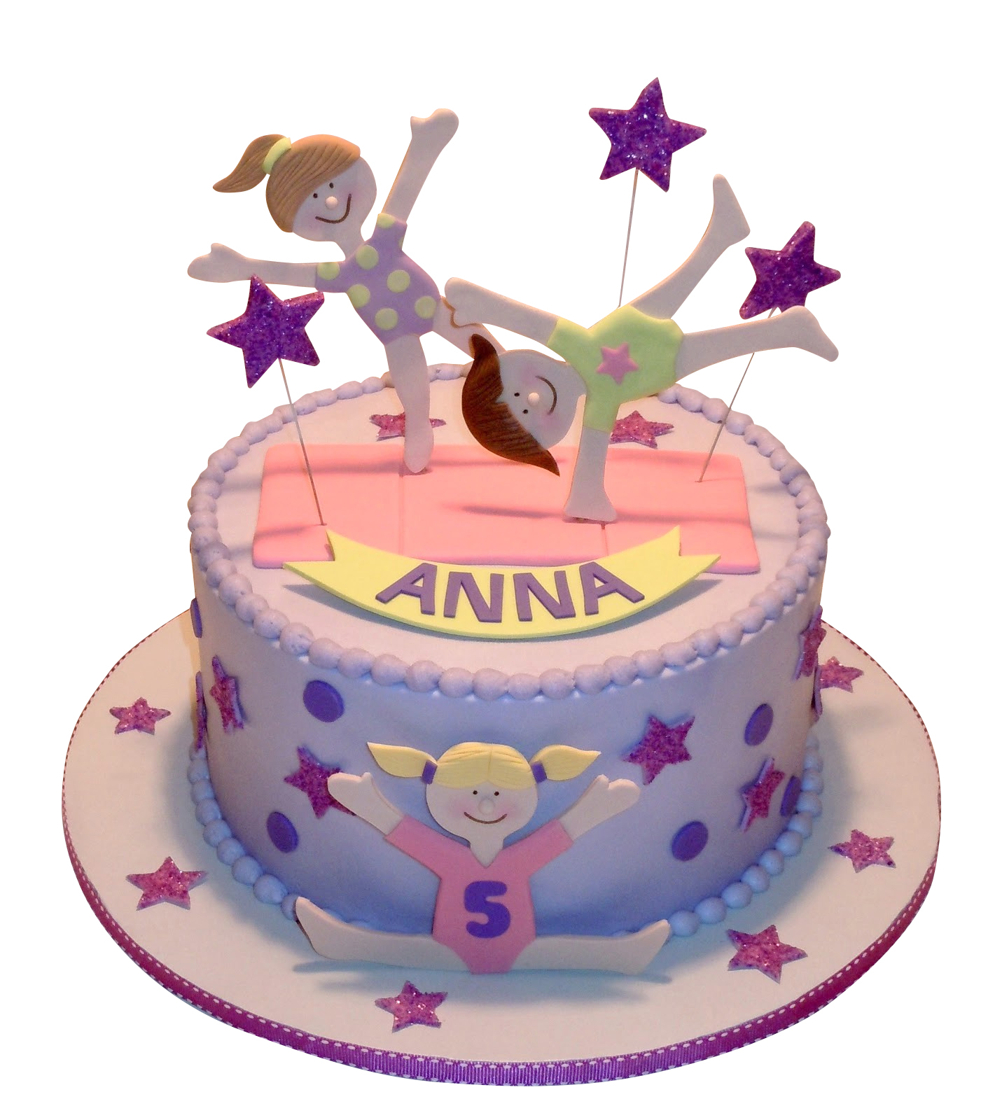 Gymnast cake