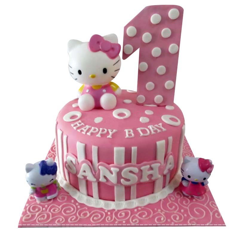 Hello Kitty Cake