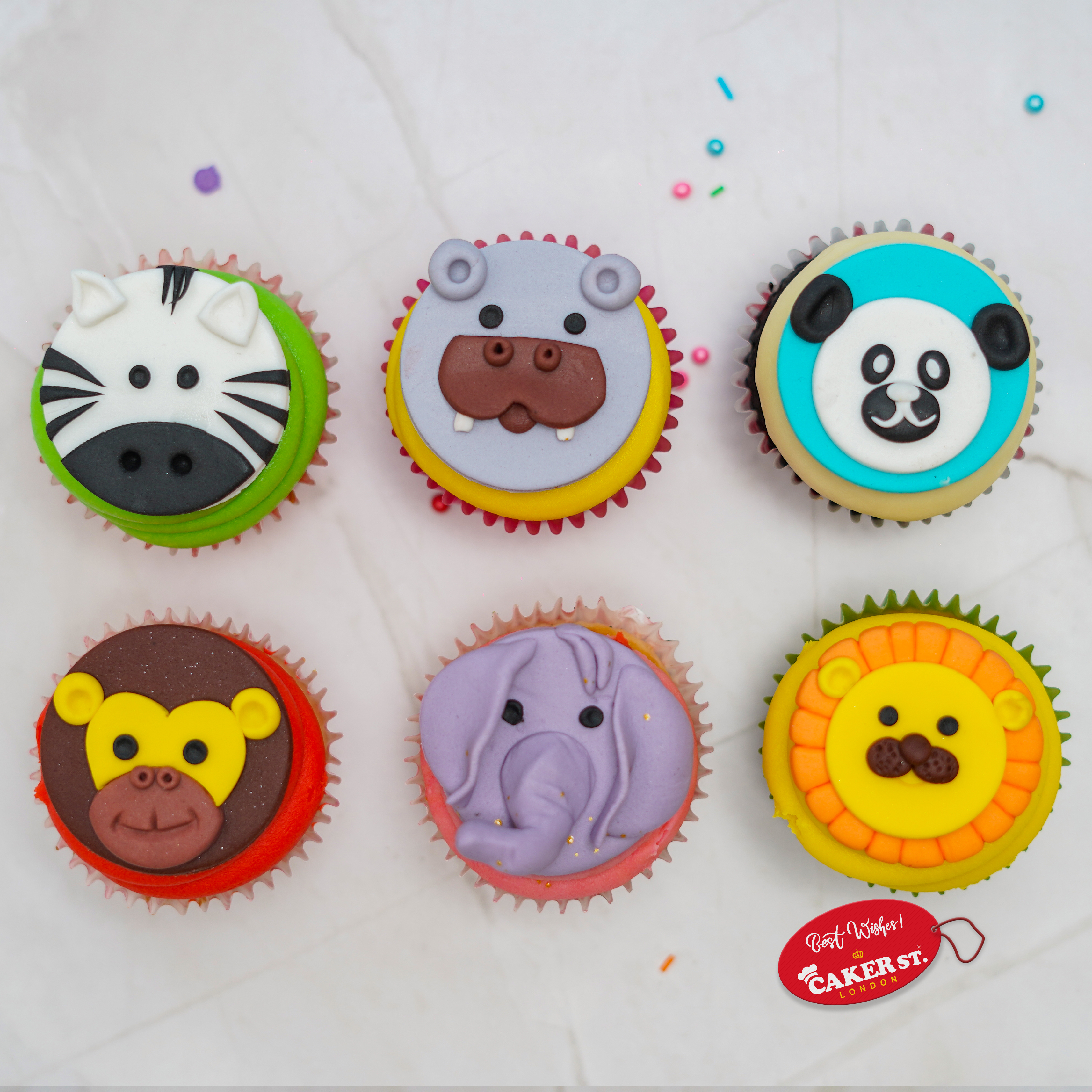 Jungle Safari Treats Cupcakes