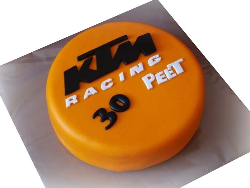 KTM DUKE BIKE CAKE | Bike cakes, Cake, Cake designs