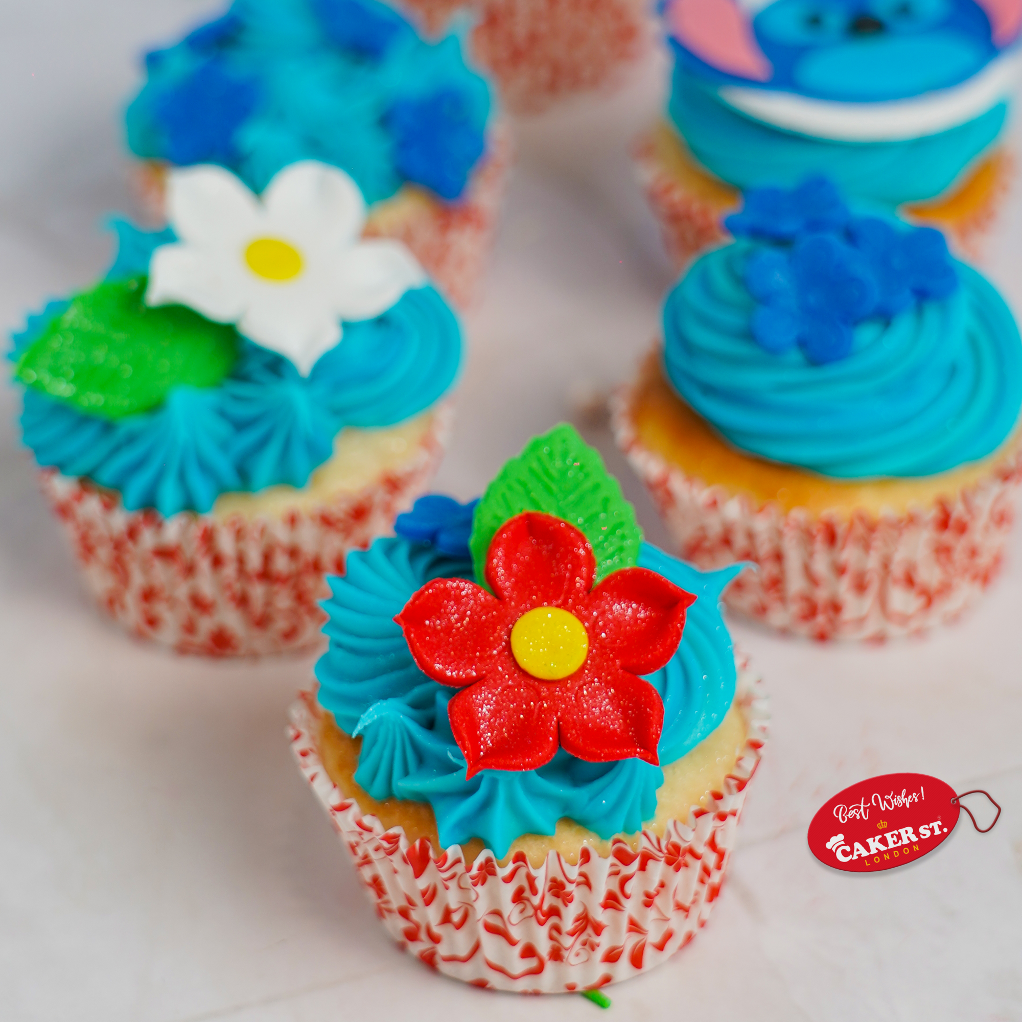 Lilo and Stich Bliss Cupcakes