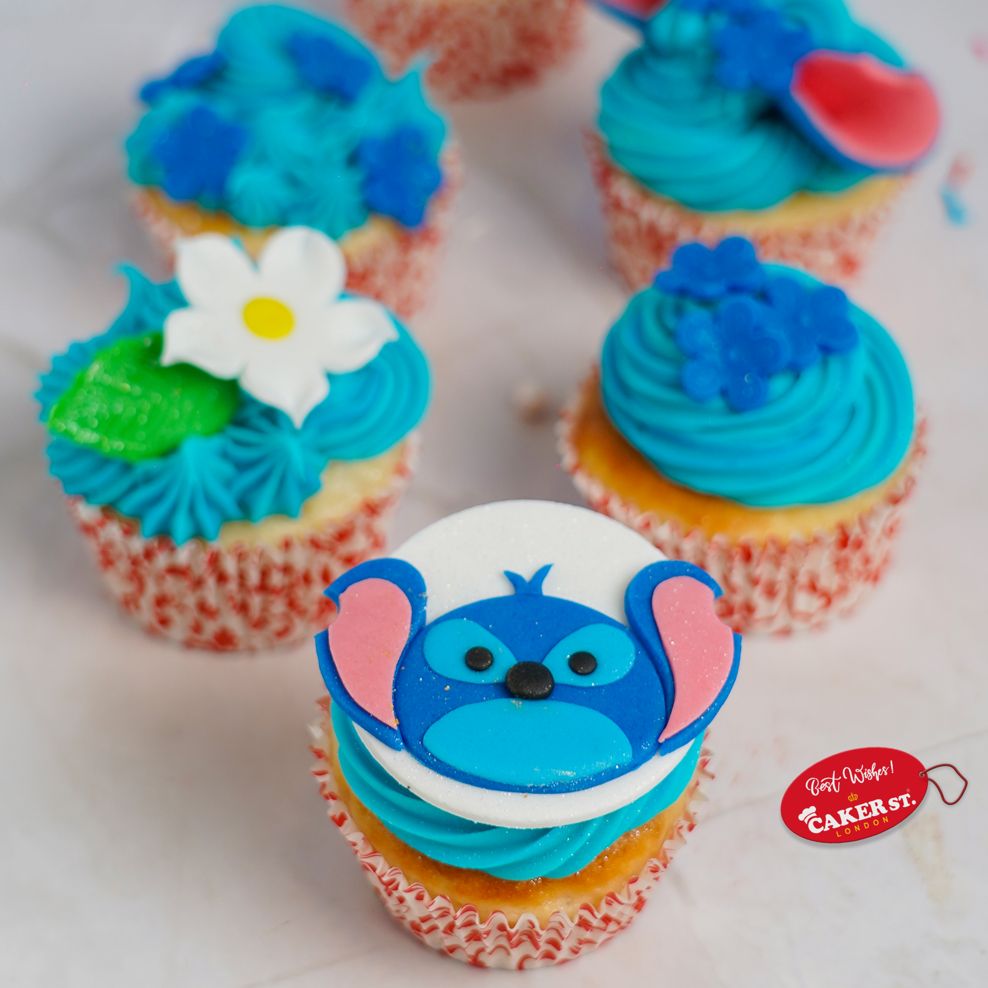 Lilo and Stich Bliss Cupcakes