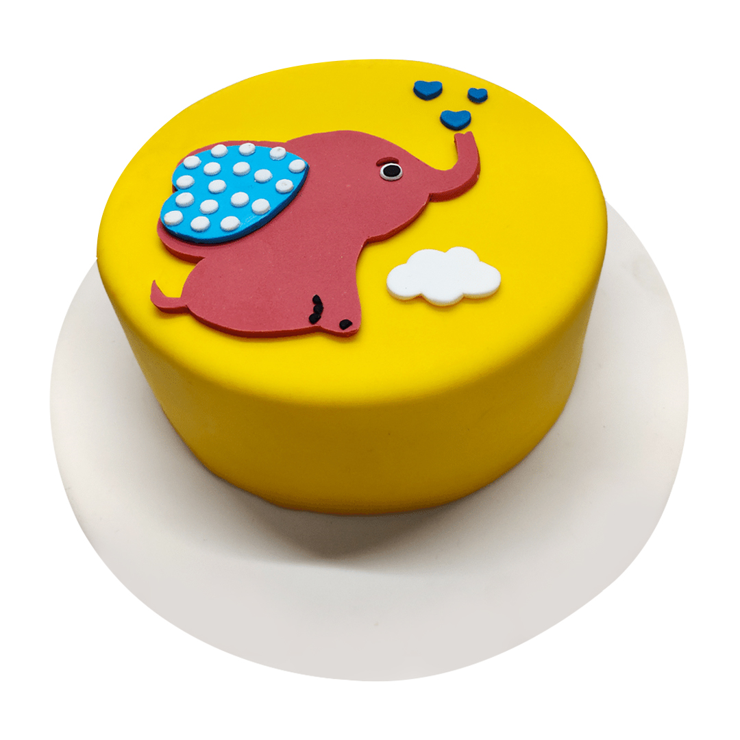 Elephant Birthday Cake