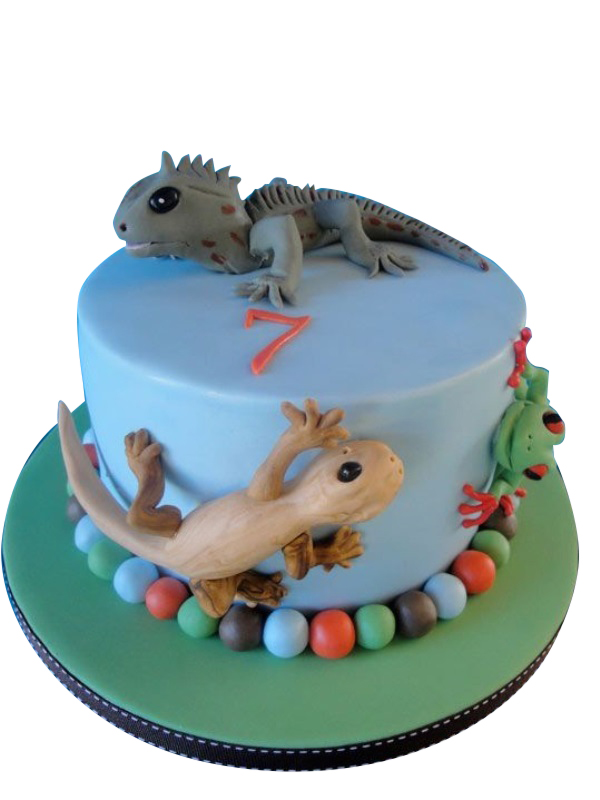 lizard cake | The Future is in Cake