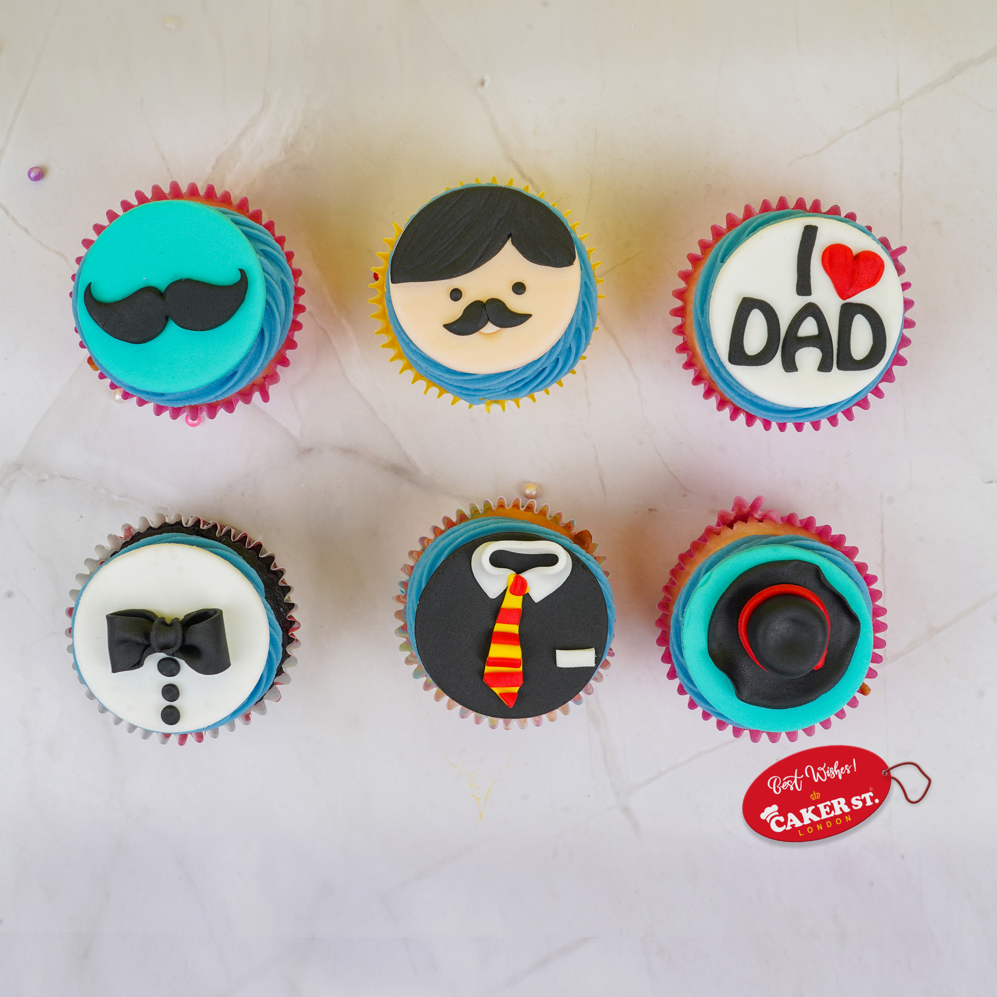 Love Fathers Cupcakes