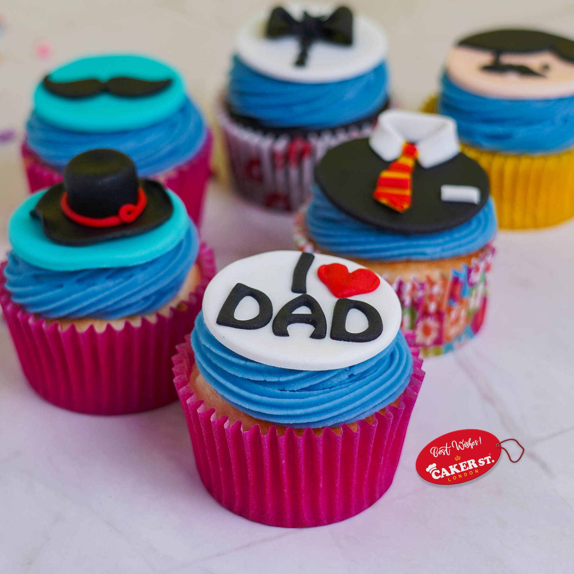 Love Fathers Cupcakes