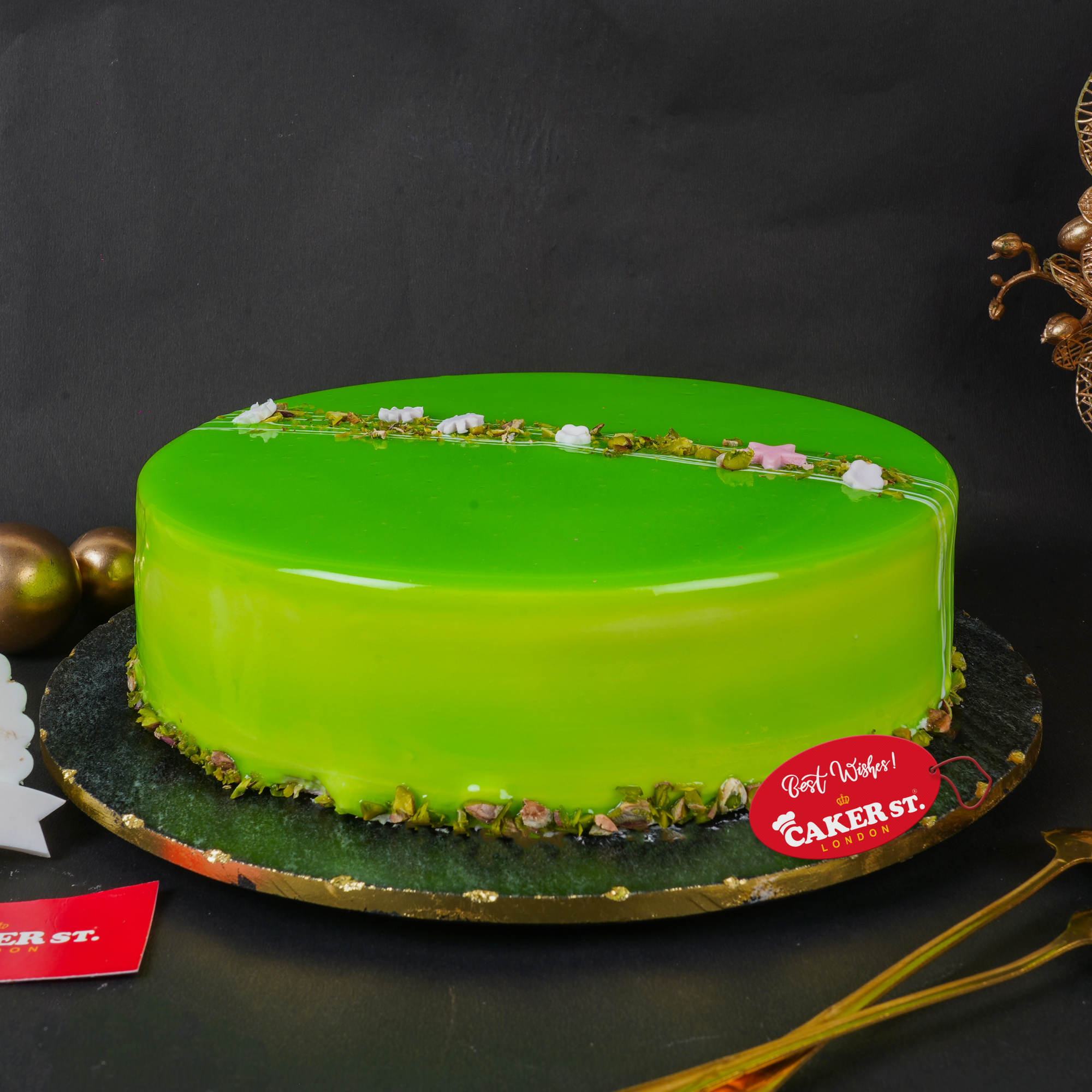 Lush Pistachio Cake 