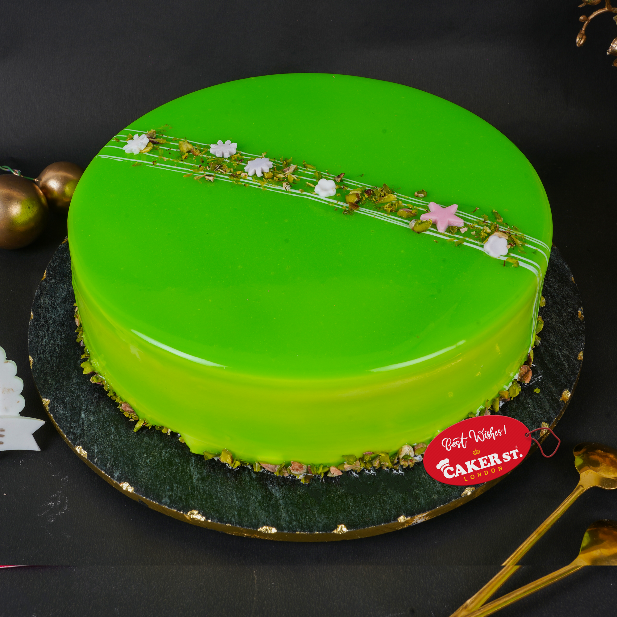 Lush Pistachio Cake 