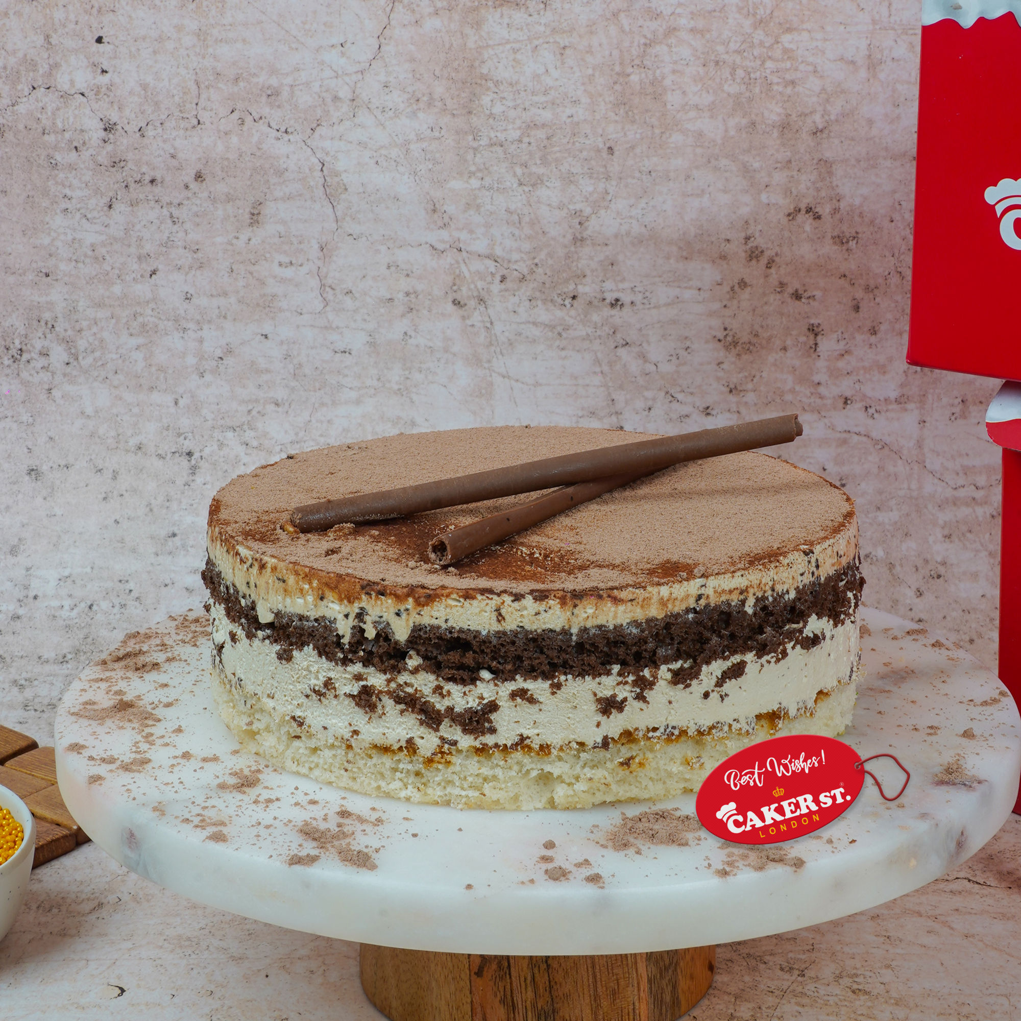 Lush Tiramisu Layers Cake 