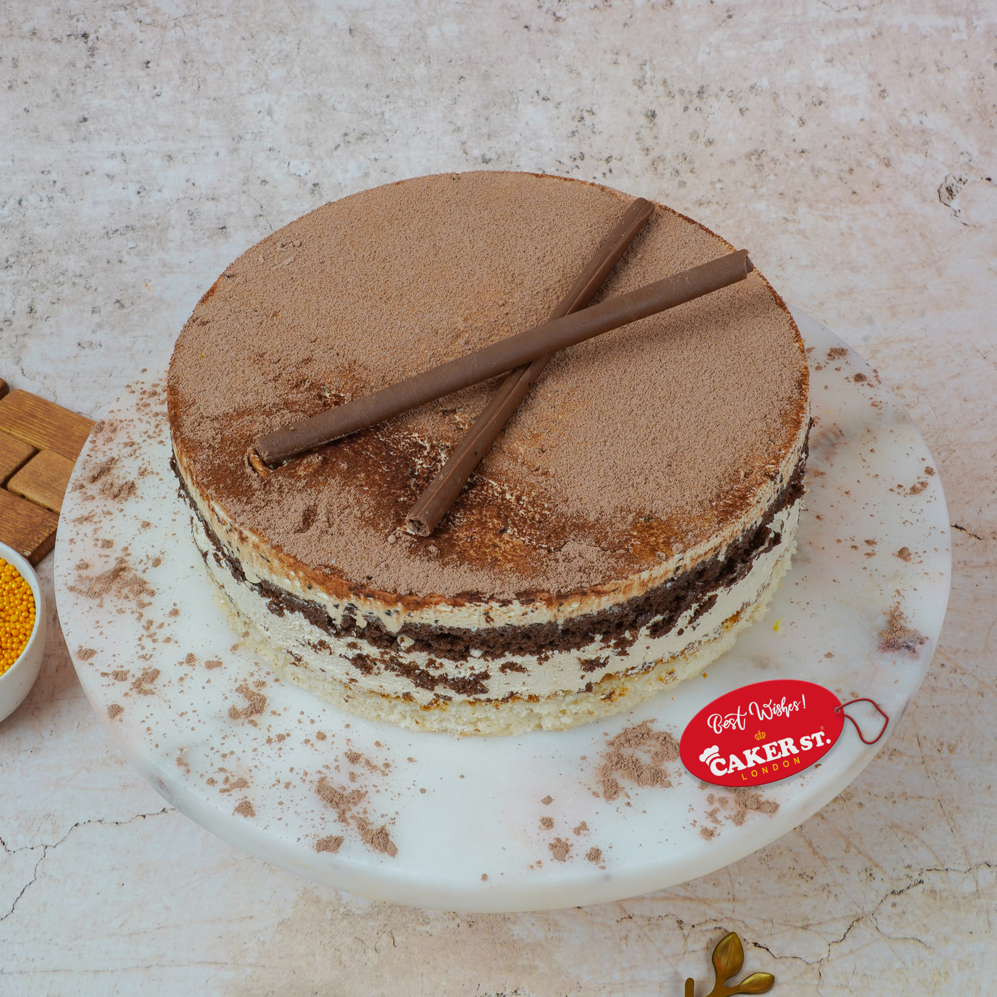 Lush Tiramisu Layers Cake 