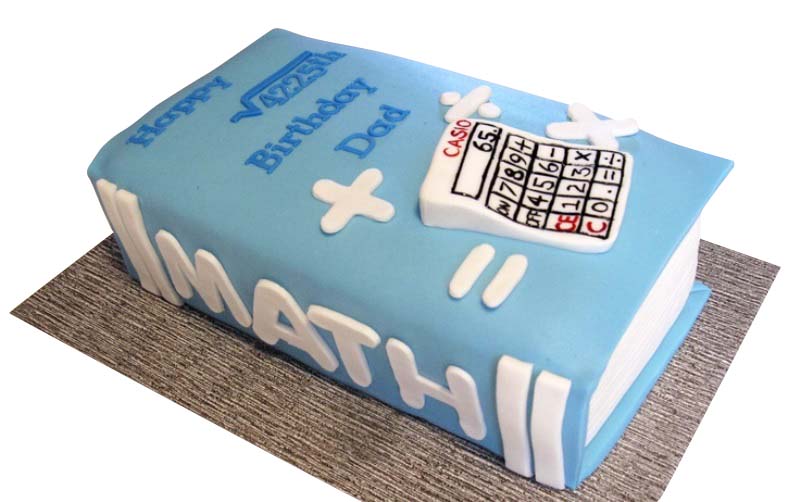Personalised Acrylic Maths Teacher Birthday Cake Topper - Etsy Denmark