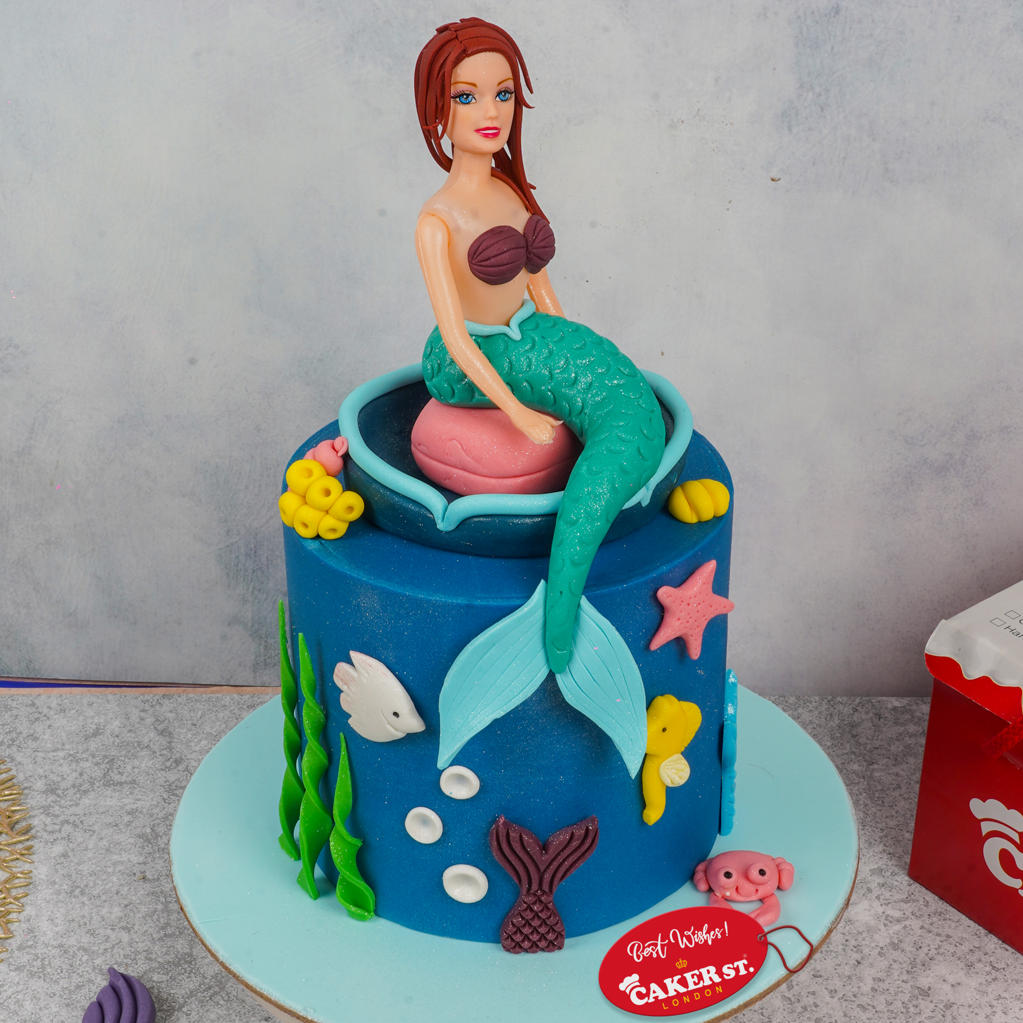 Mermaid Ocean Queen Cake