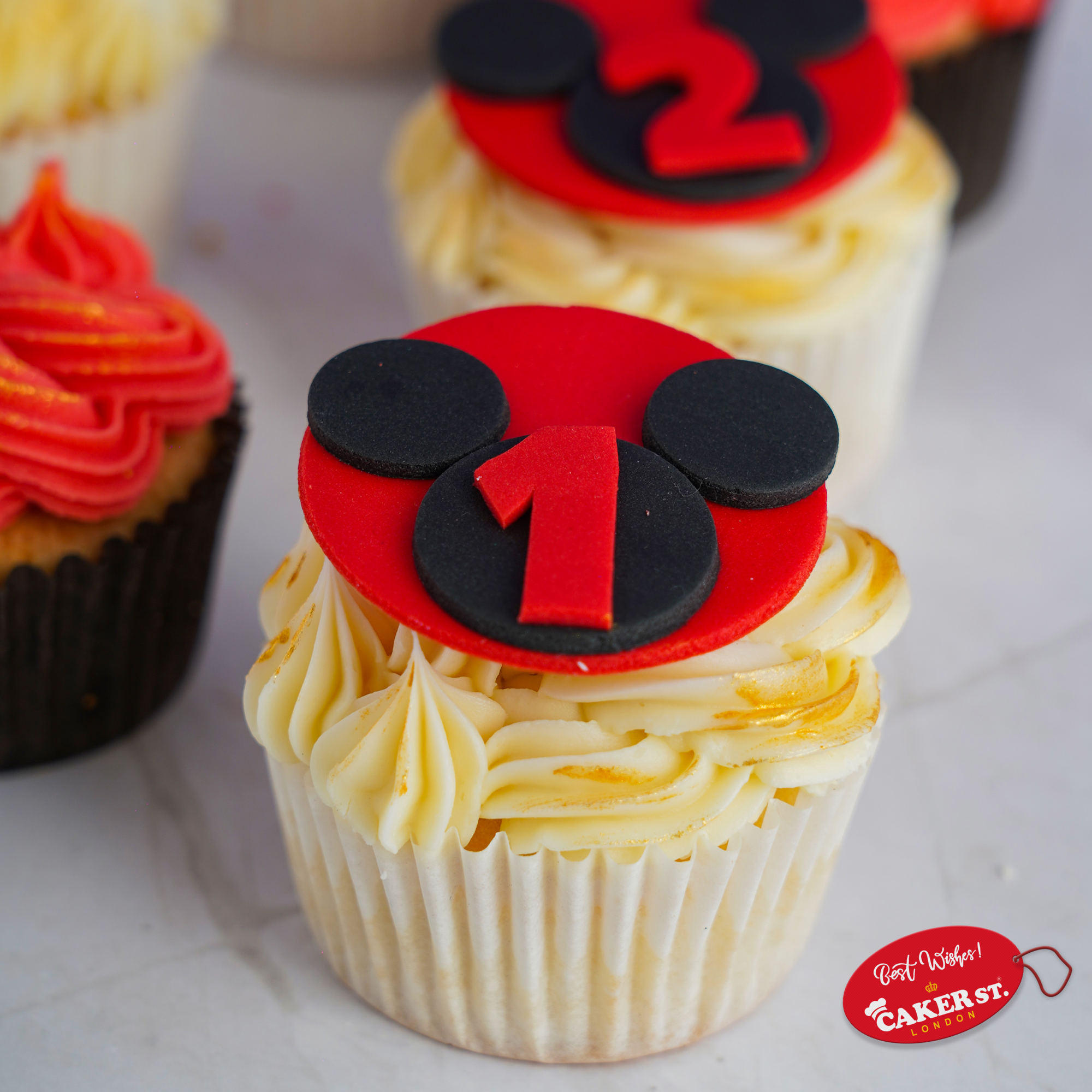 Mickey Mouse Cupcake