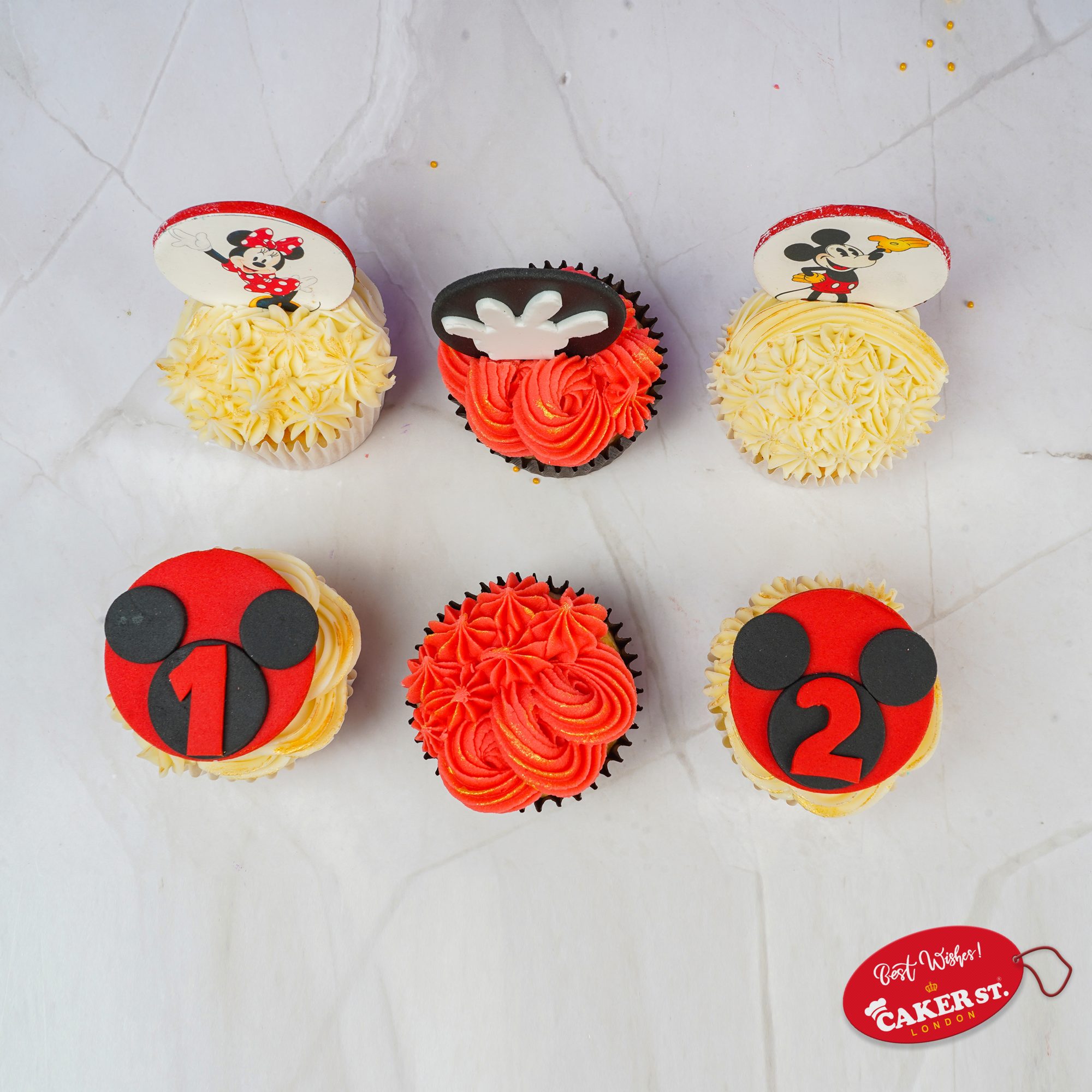 Mickey Mouse Cupcake