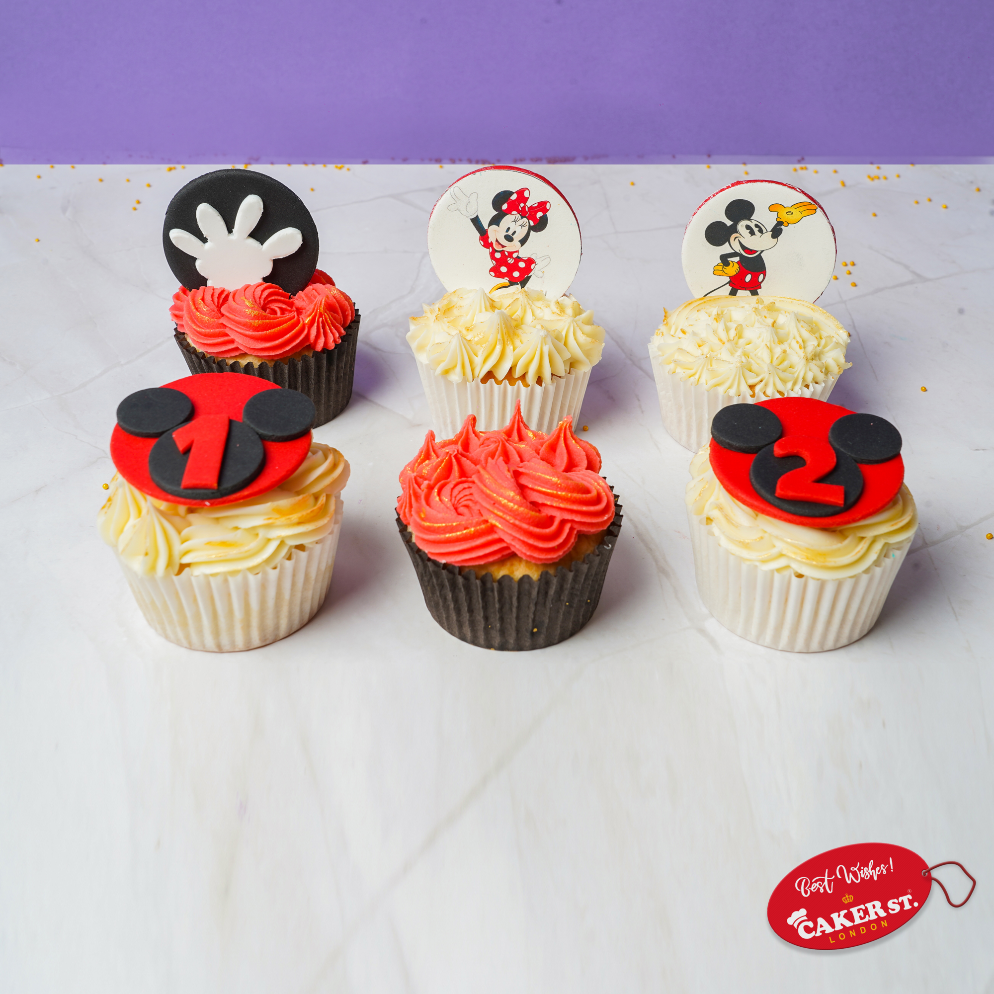 Mickey Mouse Cupcake