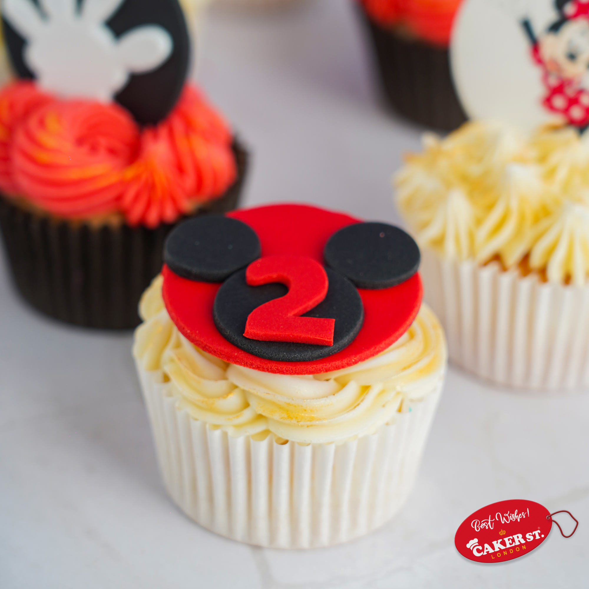 Mickey Mouse Cupcake