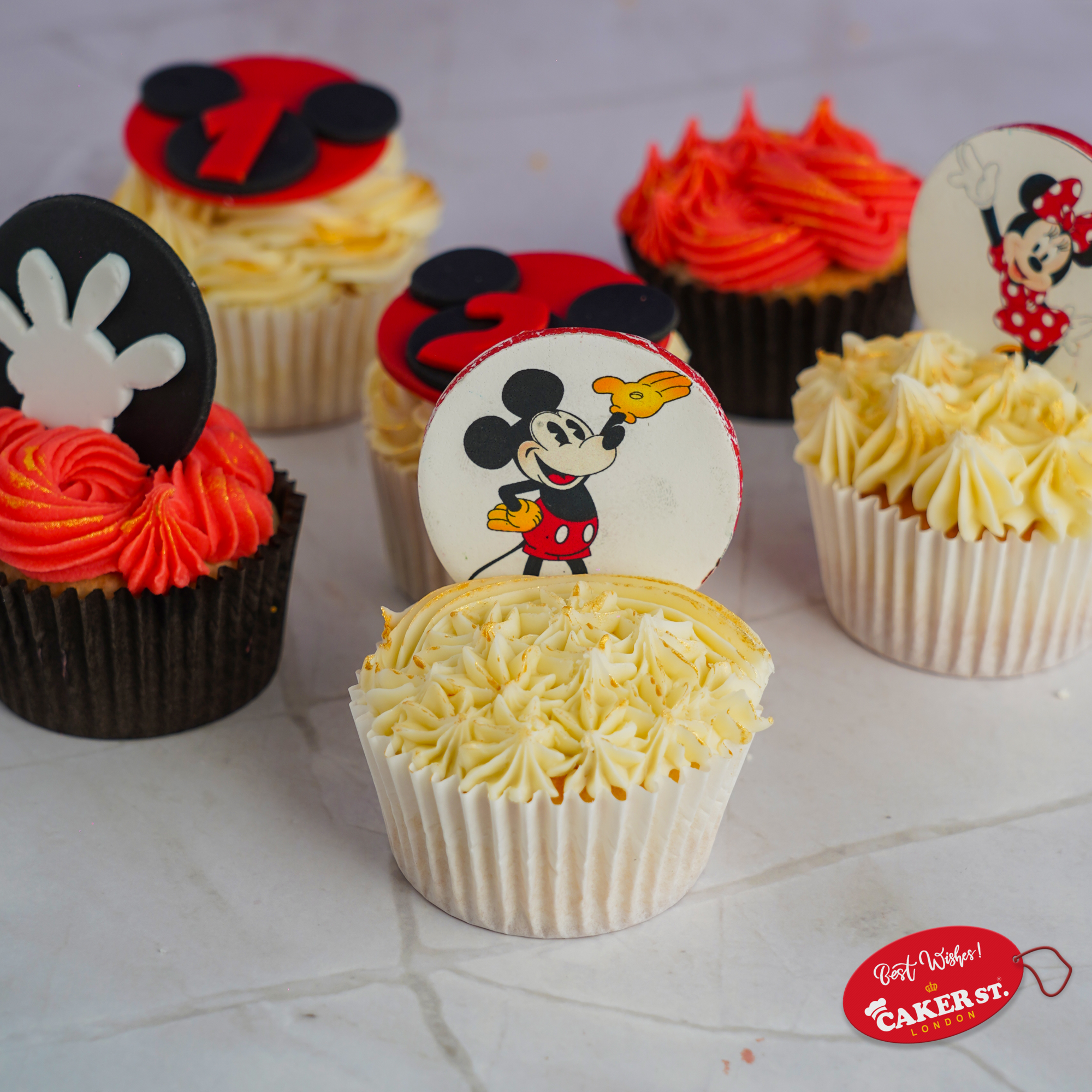 Mickey Mouse Cupcake