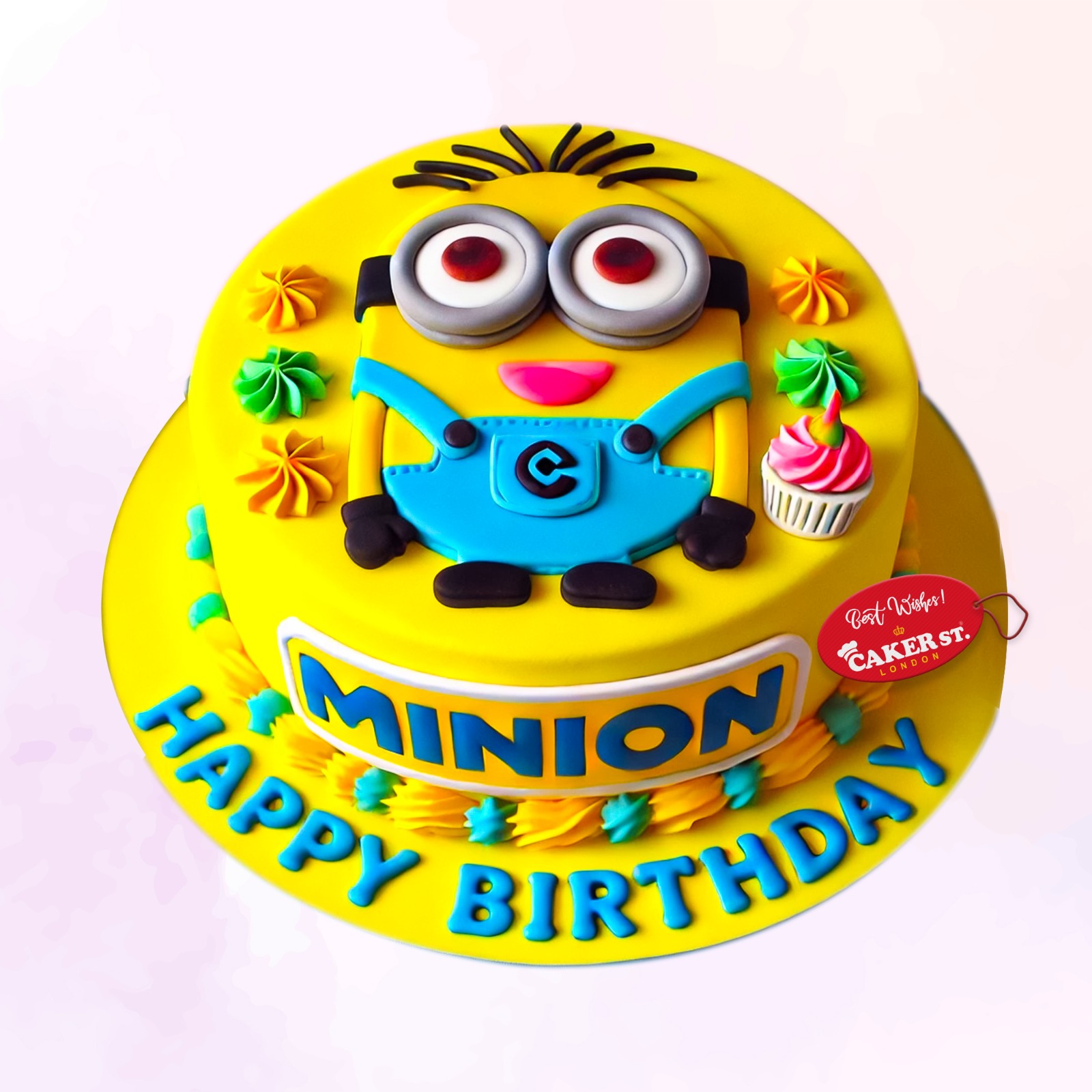 Minion Birthday Cake 