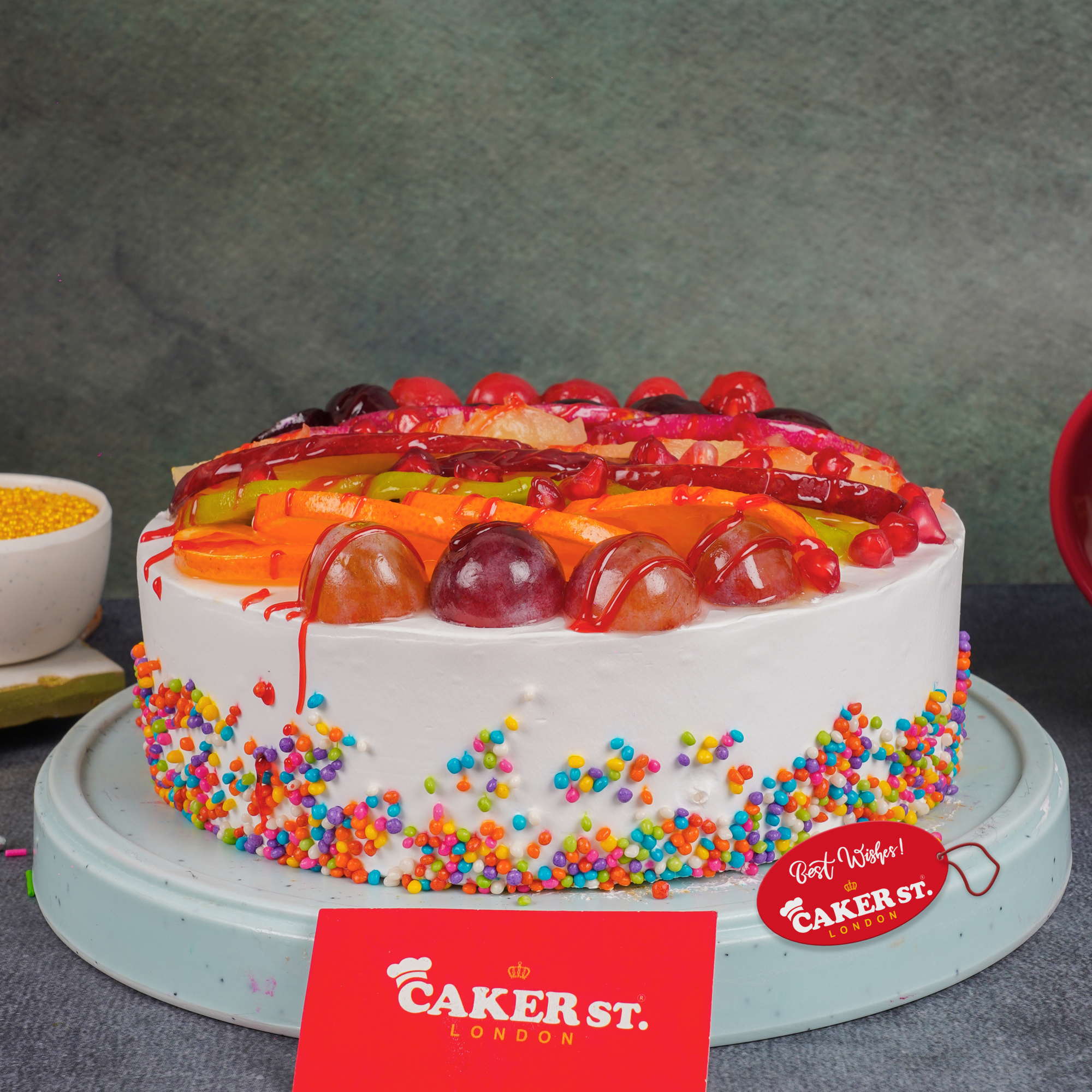 Mix Fruit Fantasy Cake