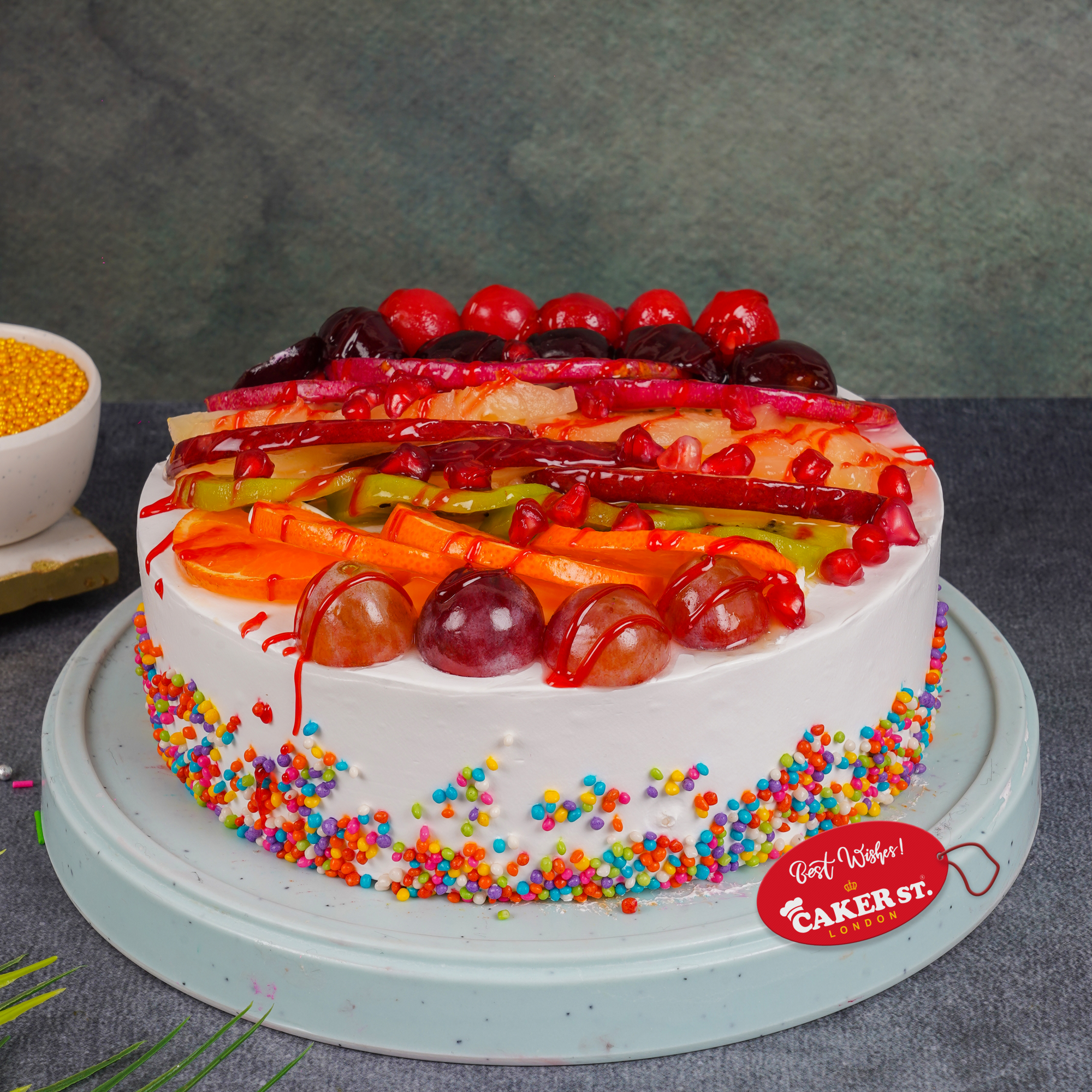 Mix Fruit Fantasy Cake