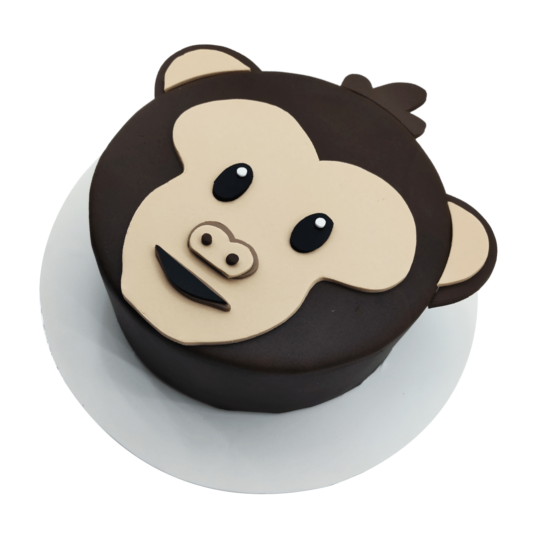 Monkey Birthday Cake