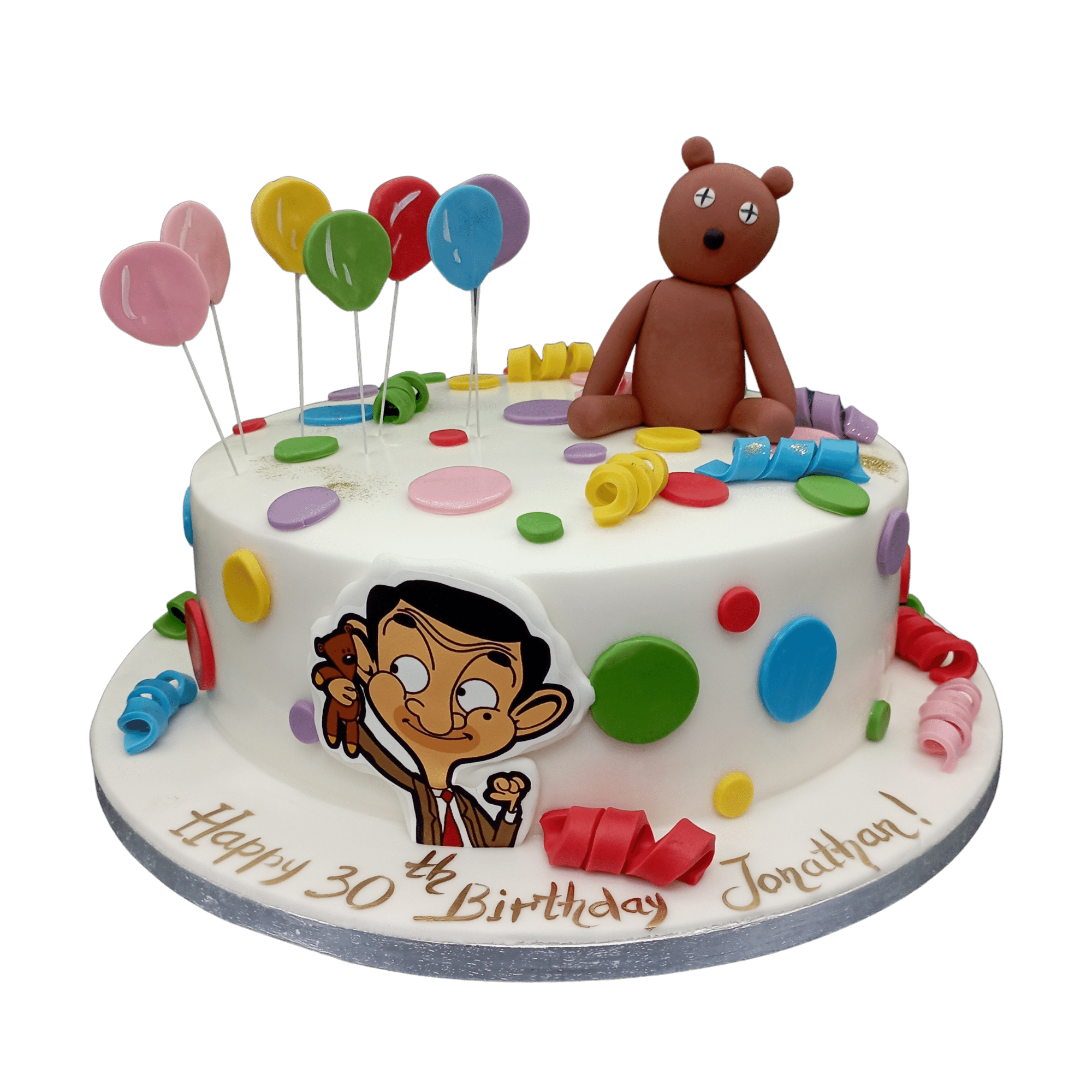 Mr.Bean Theme Cake