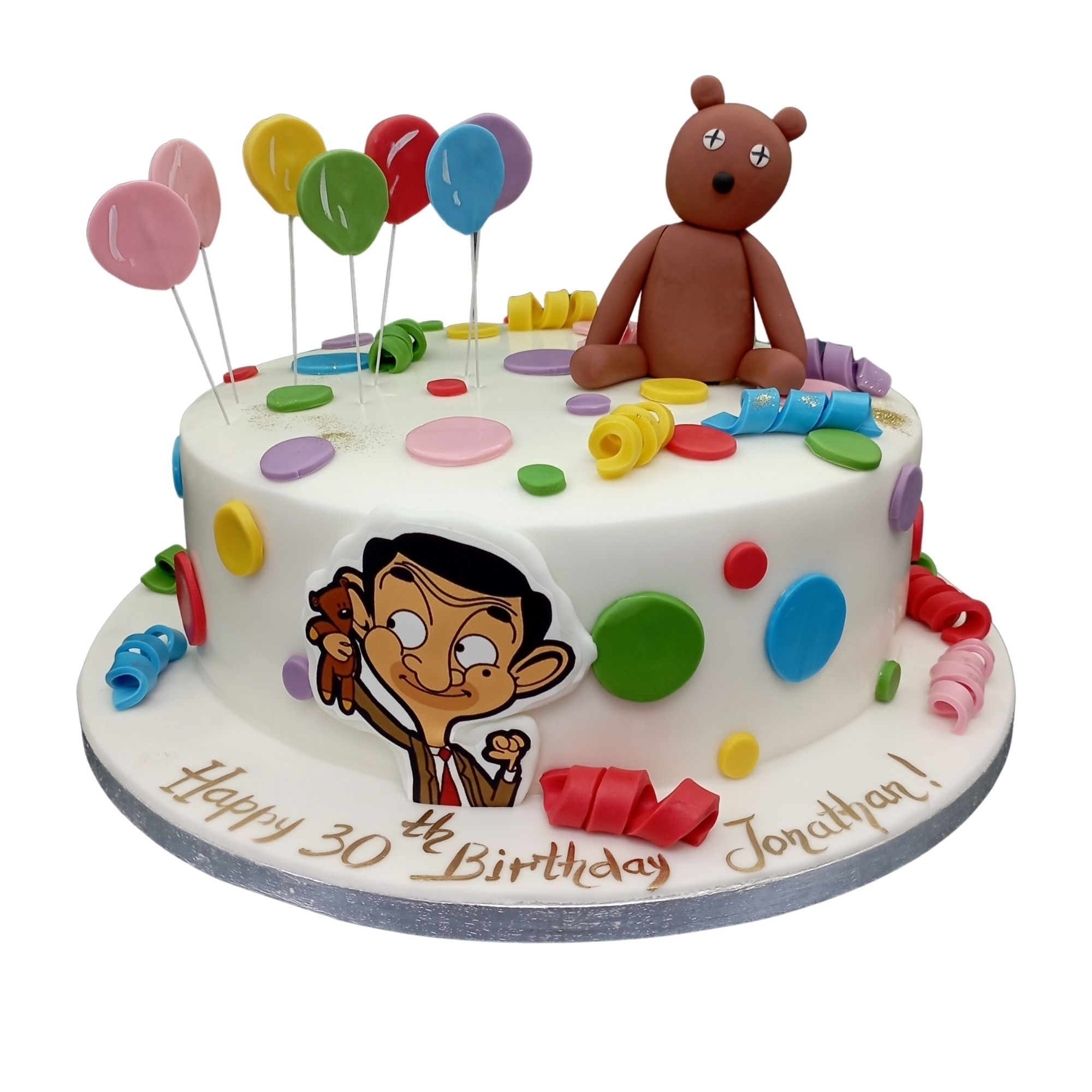 Mr.Bean Theme Cake