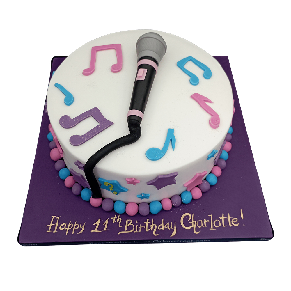 Musical Theme Birthday Cake