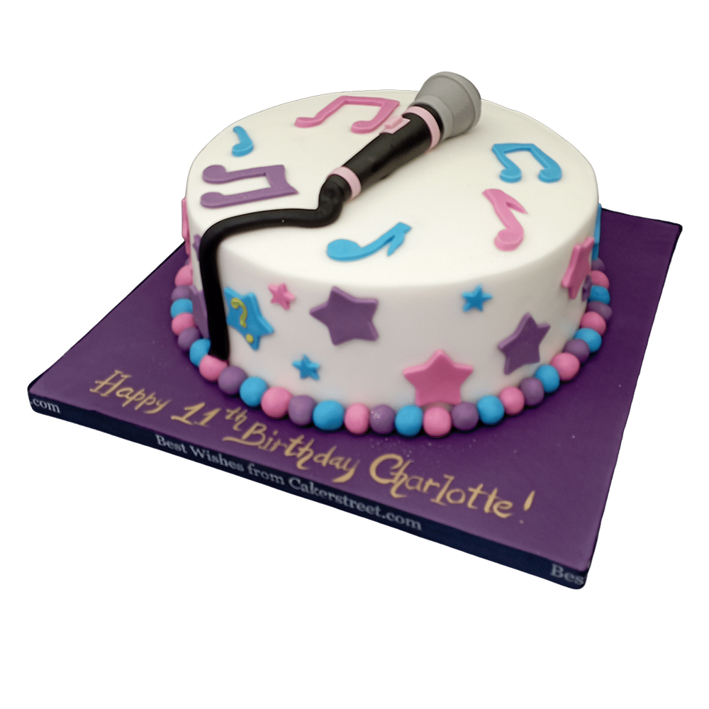 Musical Theme Birthday Cake