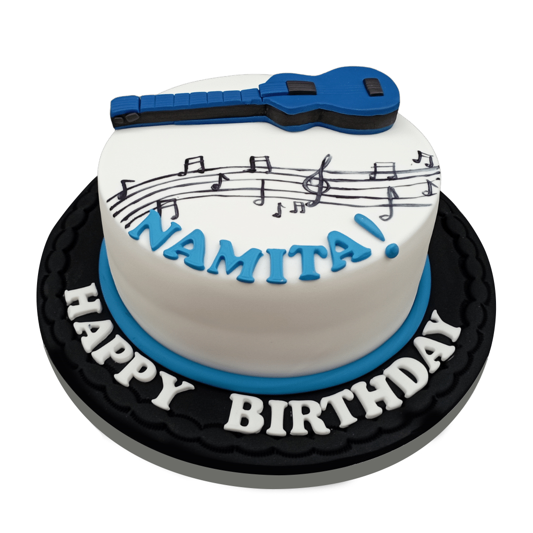 Musical theme Birthday Cake