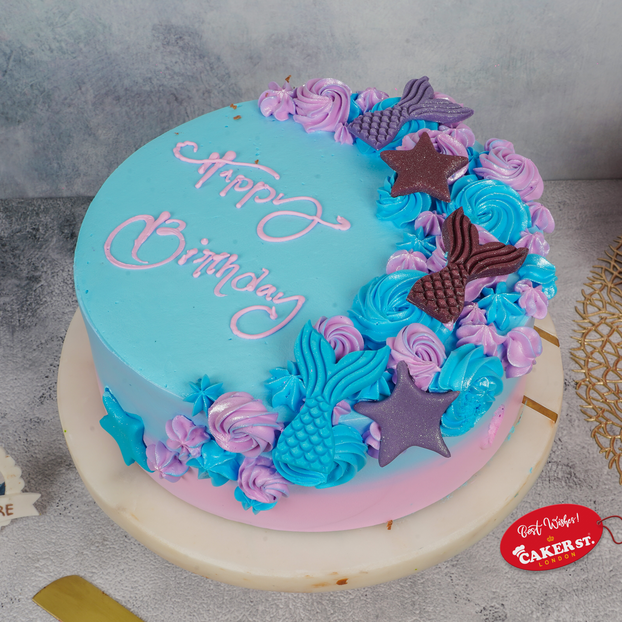 Mystic Mermaid Cake