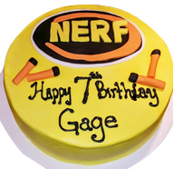 nerf cake