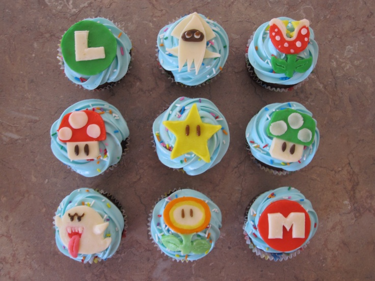 Nintendo Cupcakes