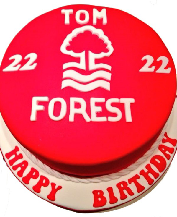 Nottingham forest cake