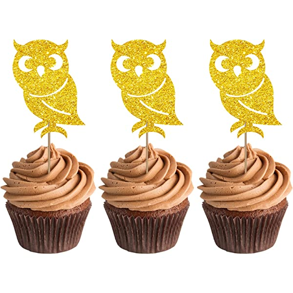 Owl Themed Cupcakes