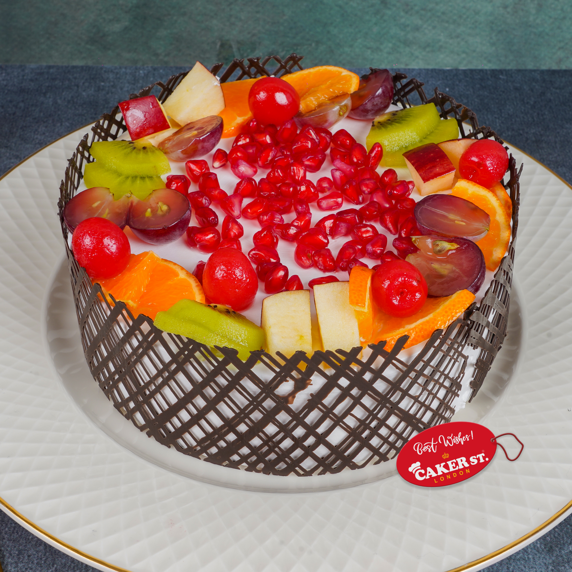  Paradise Fruit Delight Cake 